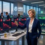 Ark Invest Snaps Up Coinbase Robinhood Shares on Market Dip