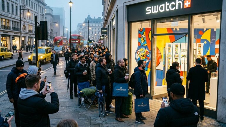 Audemars Piguet Swatch Collaboration Sparks Worldwide Watch Lines