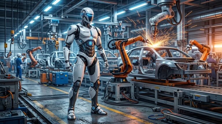 Automakers Race Into Humanoid Robots as Blue Collar Job Shifts Accelerate