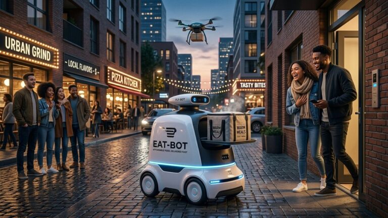 Autonomous Delivery Robots Could Slash Food App Costs Dramatically