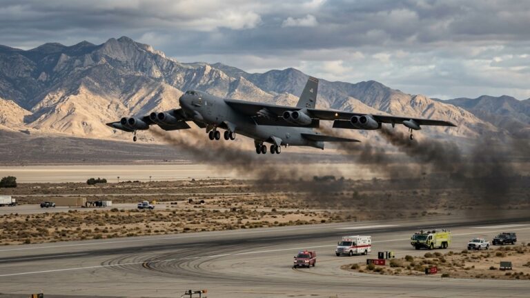 B-52 Bomber Crash at Edwards Air Force Base Raises Safety Questions