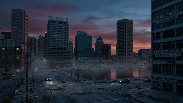 Baltimore CRE Crash Signals Deeper Fiscal Crisis Ahead