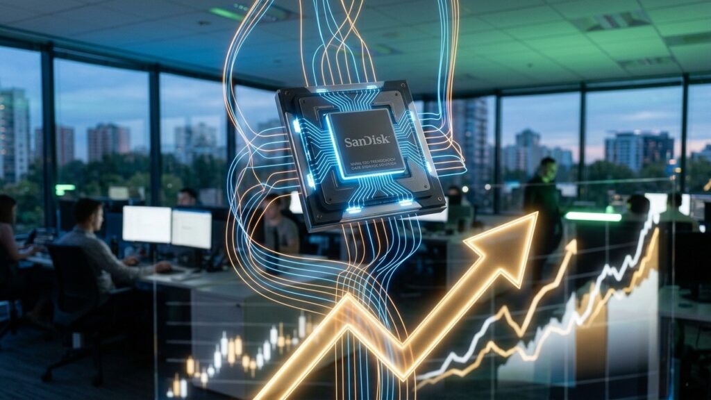 Bank of America Raises Sandisk Price Target to $2,100 on AI Demand