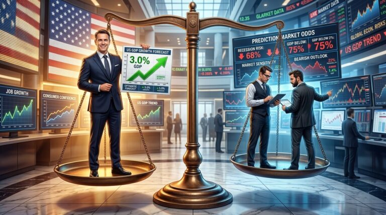Bessent Eyes 3% GDP Boom While Traders See Limited Odds