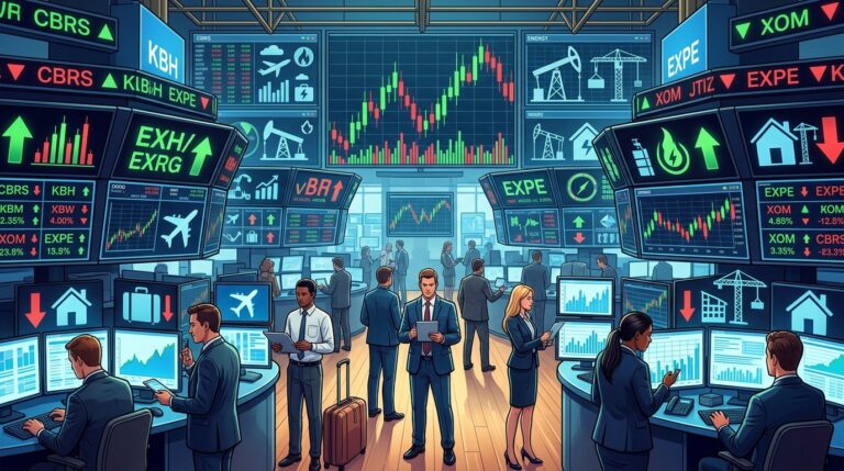 Biggest Midday Stock Movers Today: CBRS KBH EXPE XOM Updates