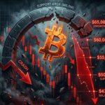 Bitcoin Breakdown Confirmed: Rounding Top Risks Sharp Drop Below $50K