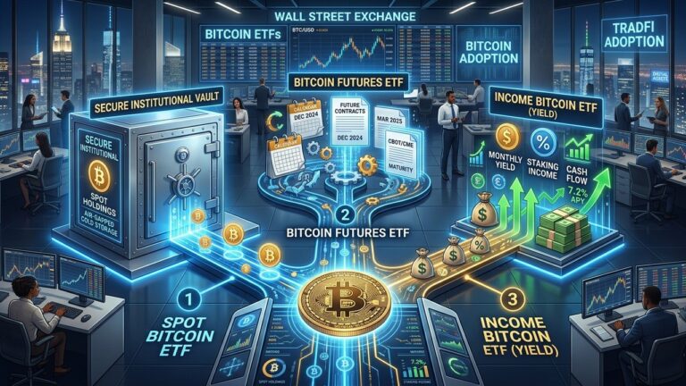 Bitcoin ETFs Explained: Spot, Futures & Income Types