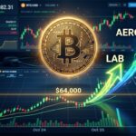 Bitcoin Holds $64K as LAB and AERO Surge in Altcoin Gains