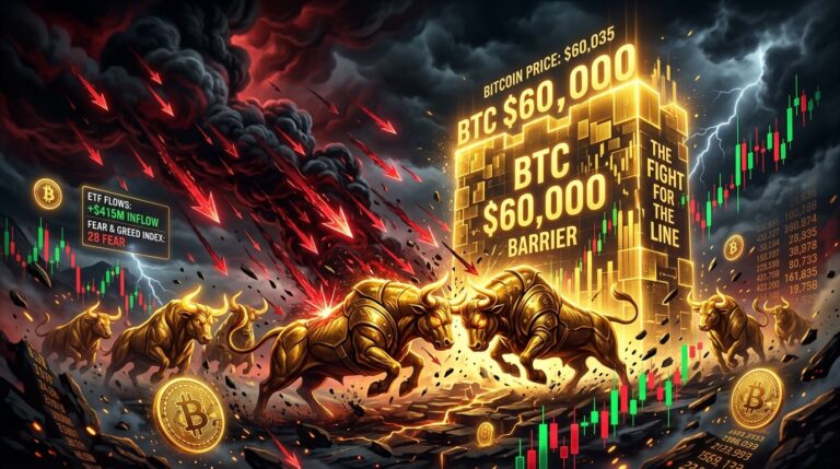 Bitcoin Price Analysis: Bulls Fight to Defend $60K Support Zone