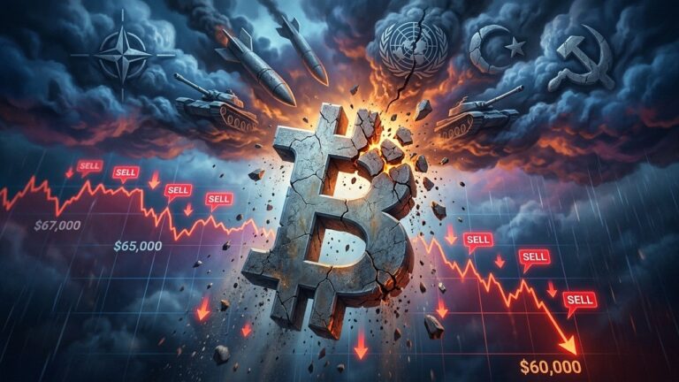 Bitcoin Price at Risk of Sliding to $60K as Geopolitical Tensions Escalate
