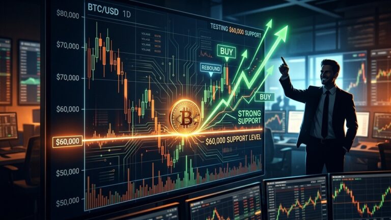Bitcoin Price Tests $60K as Saylor Hints at More Buys