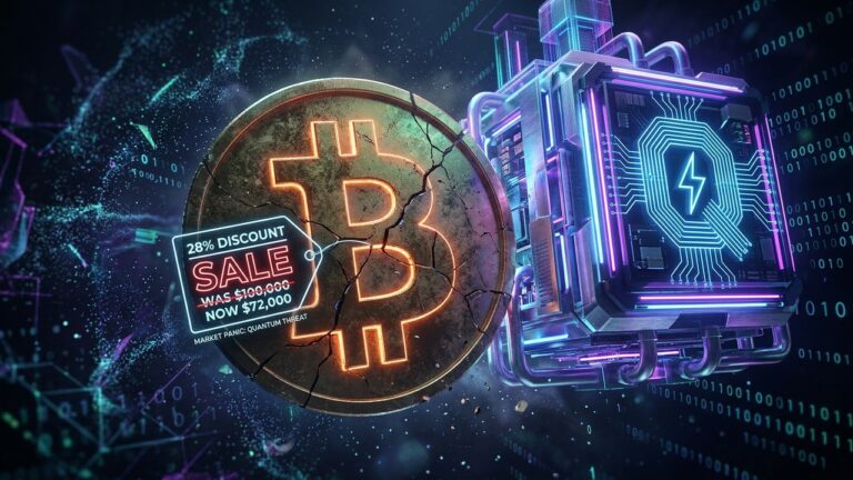 Bitcoin Quantum Discount Hits 28% as BTC Price Drops Near $62K