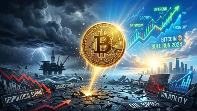 Bitcoin Rebounds as Iran Hopes Cool Market Panic
