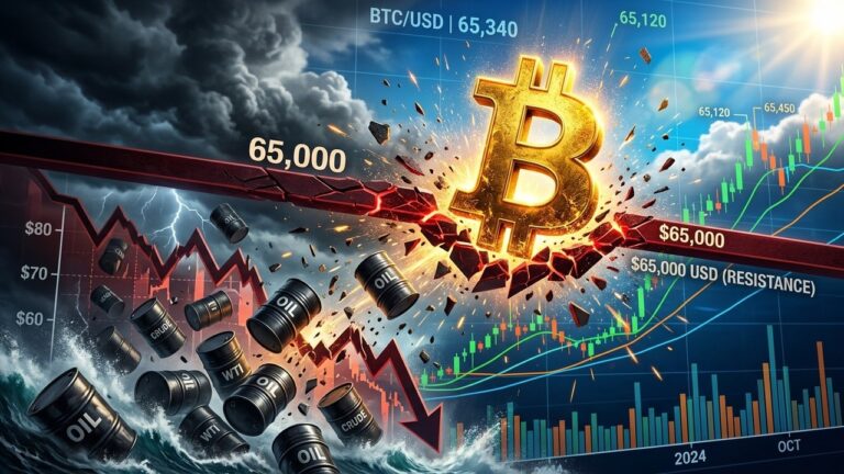 Bitcoin Reclaims $65K as Oil Crashes: New Rally Ahead or Dead Cat Bounce?