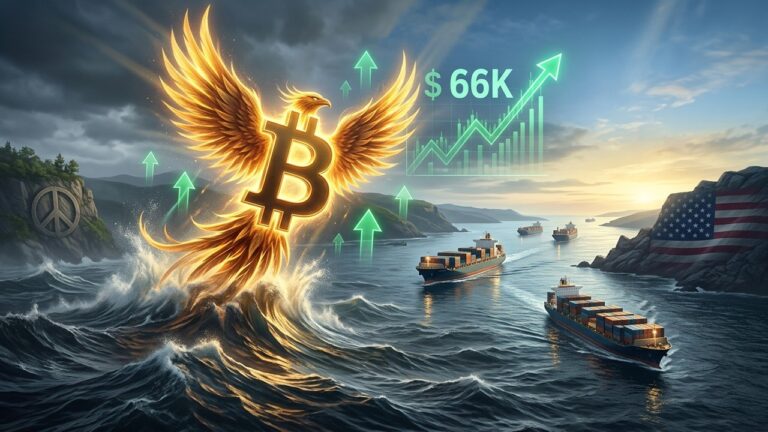 Bitcoin Reclaims $66K asGenerating the Bitcoin article content Trump Signals Safe Hormuz Shipping