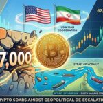 Bitcoin Surges Past $67K on Trump Iran Peace Deal