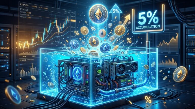 BitMine Approaches 5% Ethereum Target Amid Buying Signals