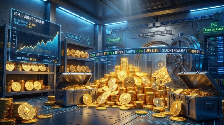 Bitmine BMNP Dividend Boosts Ethereum Treasury Strategy