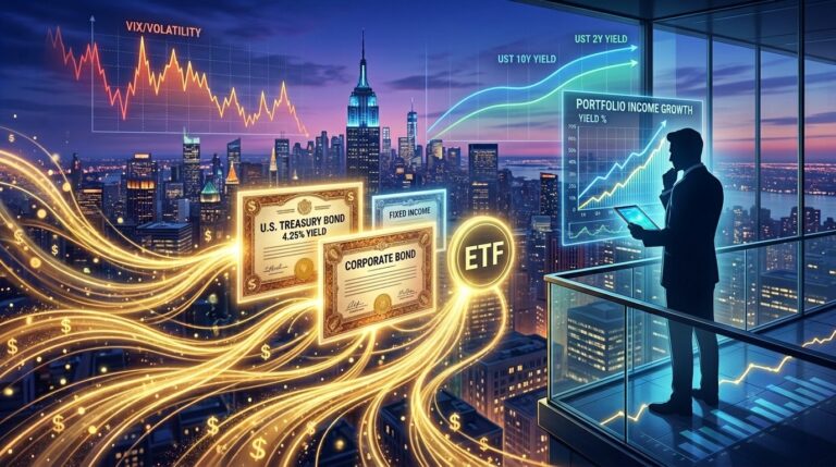Bond ETF Flows Surge 60% as Investors Chase Yield in Uncertain Times
