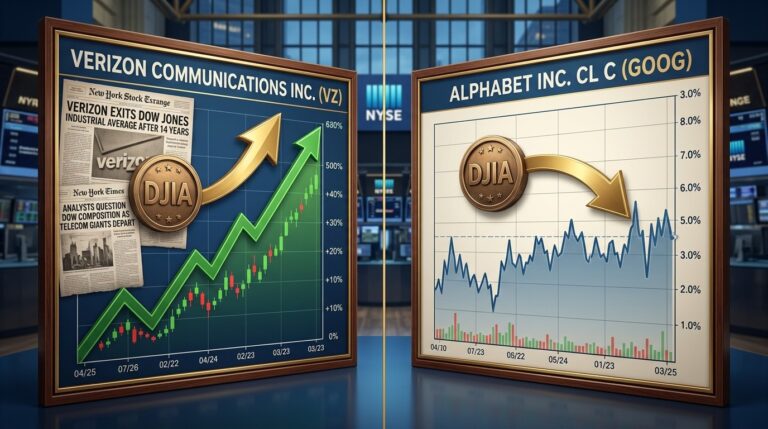 Buy Verizon Over Alphabet: Dow Jones History Guide