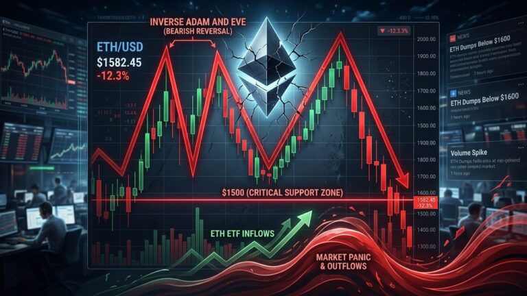Can Ethereum Hold $1500 as Bearish BreakSelecting relevant crypto categoriesout Signals More Pain Ahead?