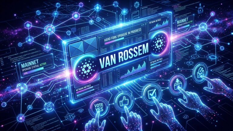 Cardano Van Rossem Hard Fork Reaches Mainnet Governance