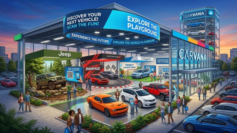 Carvana Transforms Dealerships Into Vehicle Playgrounds for Online New Car Sales