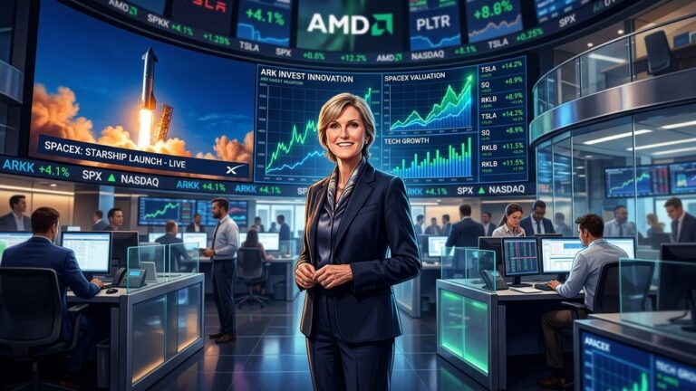 Cathie Wood ARK Invest Buys $444 Million SpaceX Shares