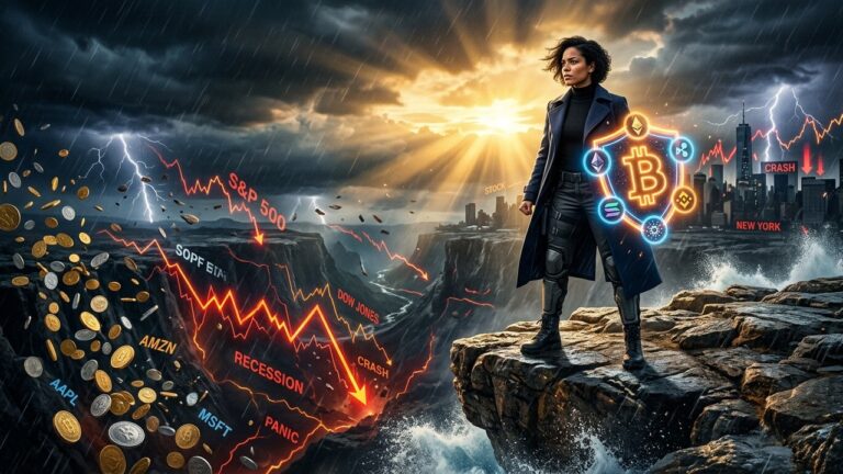 Cathie WoodGenerating the finance blog article Doubles Down on Crypto Stocks Amid Brutal Market Sell-Off