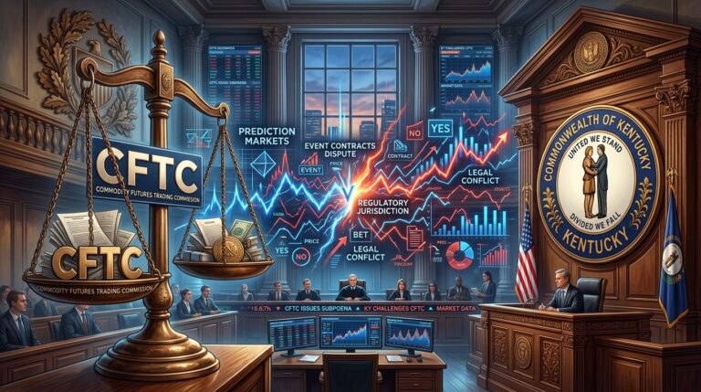 CFTC Sues Kentucky Over Prediction Markets Battle