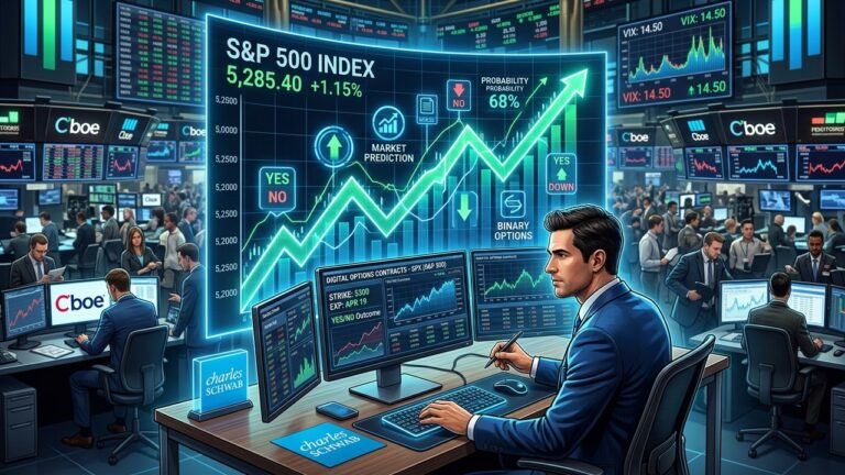 Charles Schwab Challenges Kalshi With S&P 500 Prediction Market