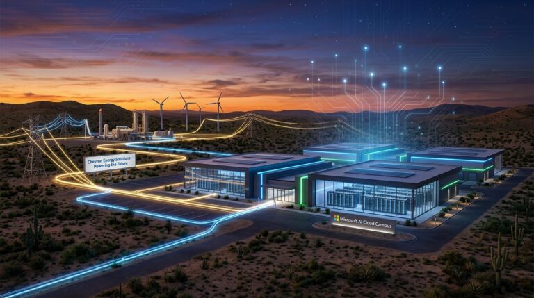 Chevron Microsoft Deal Powers AI Data Center Boom