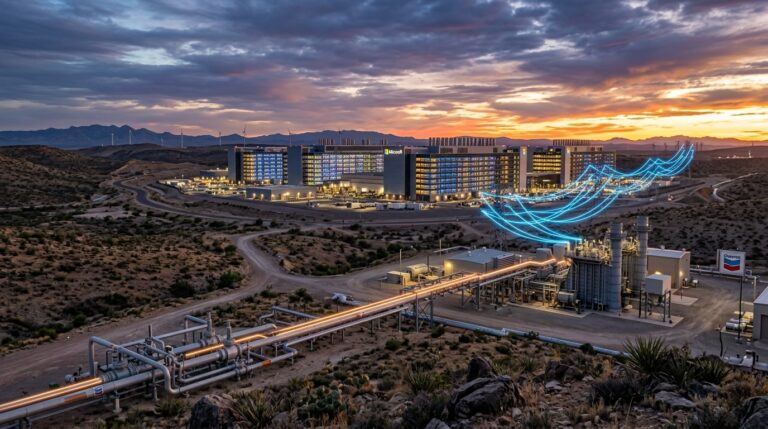 Chevron Powers Microsoft Texas Data Center With Natural Gas