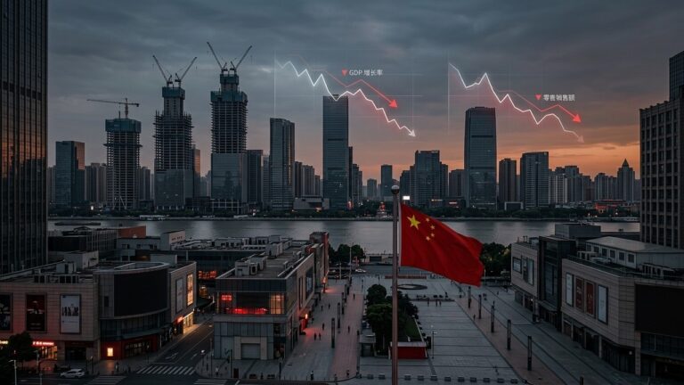 China Economy Weakens in May With First Retail Sales Drop in Years
