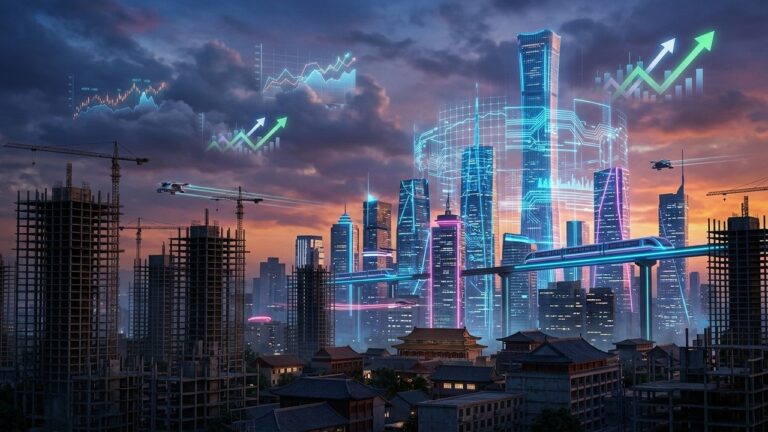 China EconomyResolving conflicting category instructions 2026: AI Growth vs Property Slump Reality