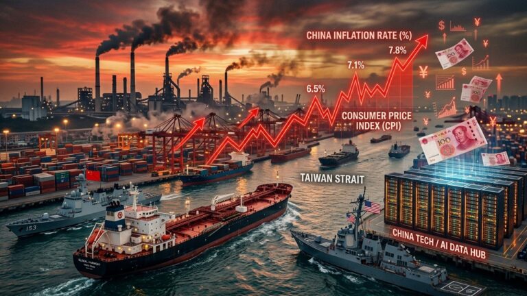 China Wholesale Inflation Hits Near 4 Year High on Iran War and AI Boom