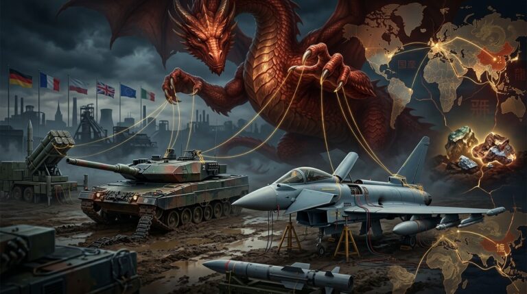 China’s Grip On Critical Minerals Threatens Europe’s Defense Push