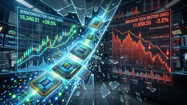Chip Stocks Breakout Signals Tech Sector Warning Signs