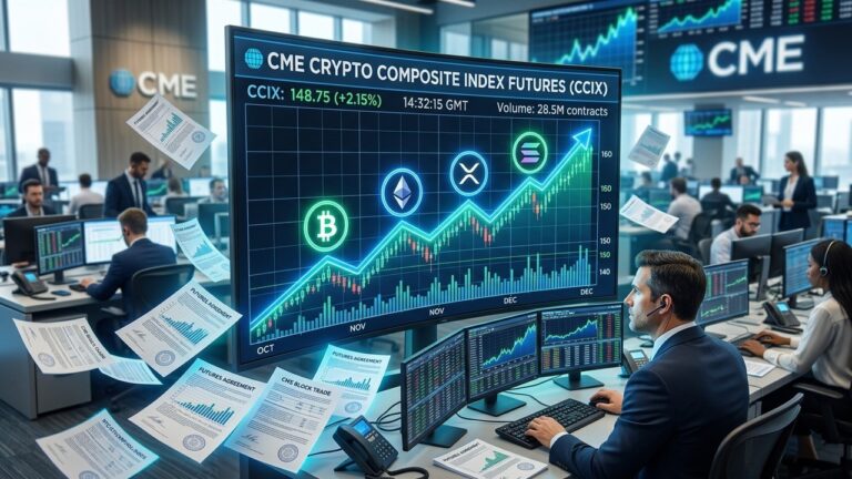 CME Crypto Index Futures Launch: Bitcoin, Ethereum, XRP & SOL in One Contract
