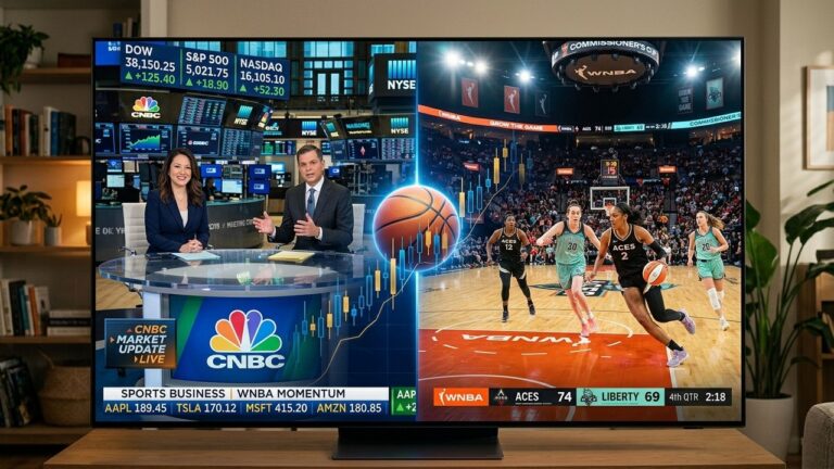 CNBC Simulcasts 11 WNBA Games Expanding League Reach