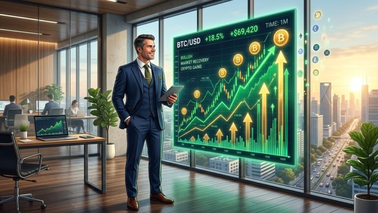 Coinbase CEO Remains Bullish on Bitcoin as Crypto Market Rebounds