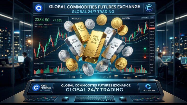 Coinbase Launches 24/7 Gold and Silver Futures for US Traders