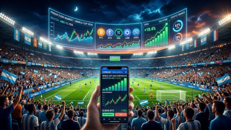 Coinbase Leads Prediction Markets as World Cup Fever Builds