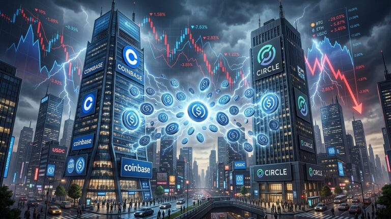 Coinbase Stablecoin Move Jolts Circle Shares and Market