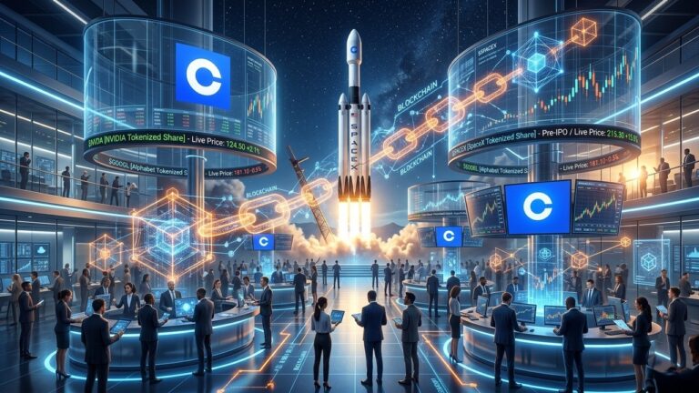 Coinbase Tokenized SpaceX Shares Launch Amid IPO Chaos