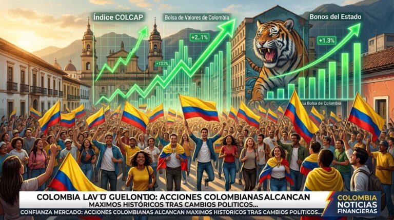 Colombia Markets Rally as Right-Wing Leader Defeats Socialist Rival