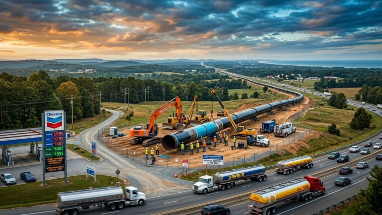 Colonial Pipeline Restarts After Georgia Damage: East Coast Fuel Impact