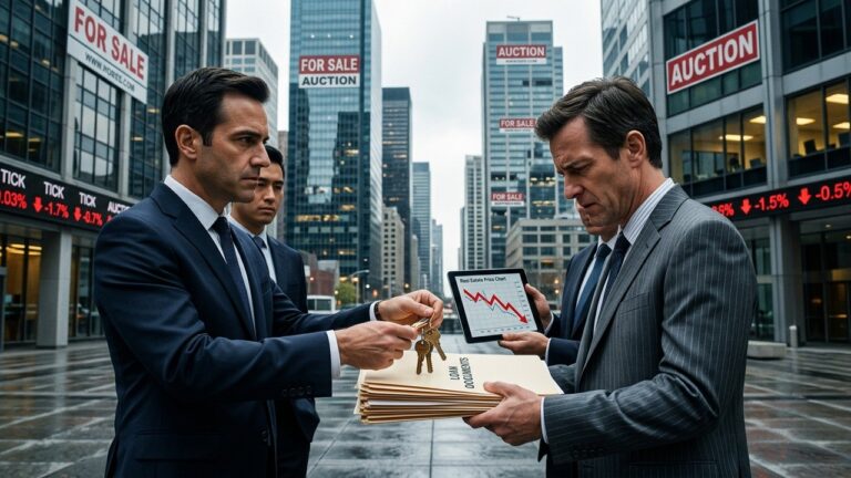 Commercial Real Estate Crisis: Lenders Offload Troubled Loans at Steep Losses