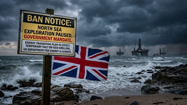 Conservatives Blast Labour North Sea Oil Ban as Utter Madness