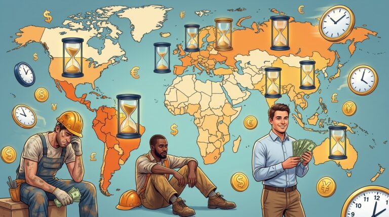 Countries Where $1,000 Takes Longest to Earn in 2026